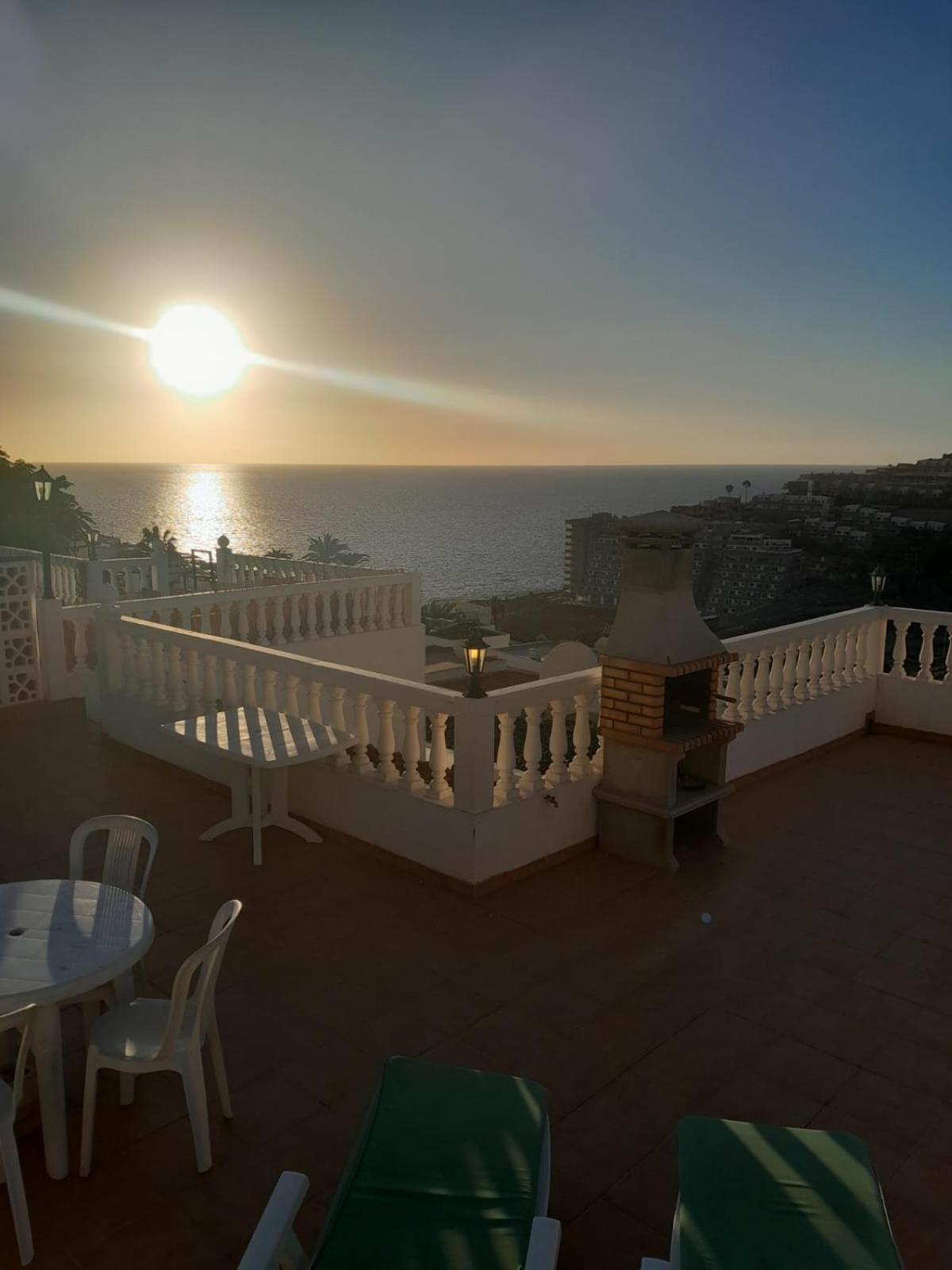 Ocean View Sunset Terrace - Near Anfi Del Mar Apartamento Los Caideros Exterior foto