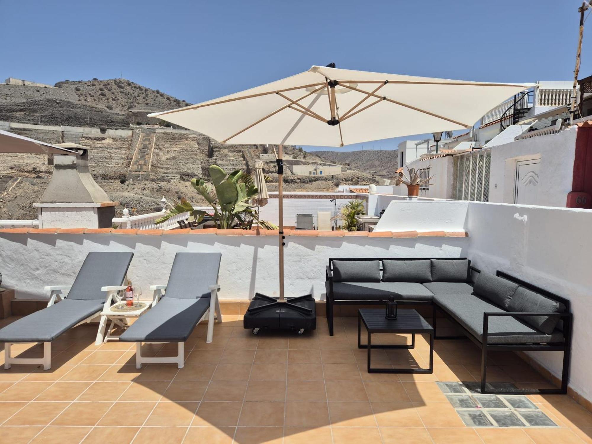 Ocean View Sunset Terrace - Near Anfi Del Mar Apartamento Los Caideros Exterior foto